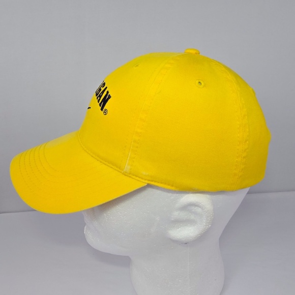 Vintage Y2K Nike Team University Of Michigan Wolverines Hat Center Check - Picture 4 of 9